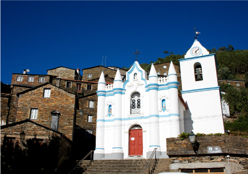 church Piodão village