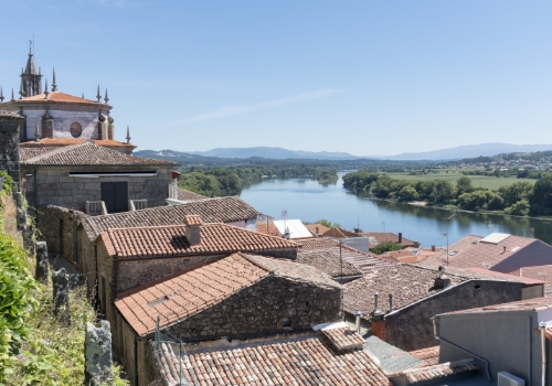 minho river seen from Tui