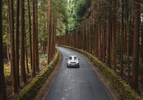  car on the road