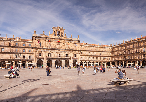 Plaza Mayor em Salamanca