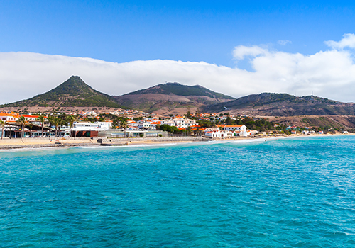 Porto Santo island in madeira portugal