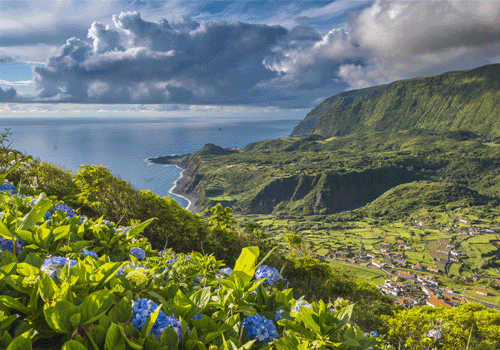 paisagem ilha das flores