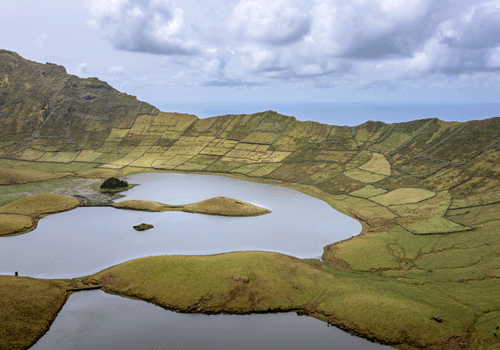  Lagoa do Caldeirão, Ilha do Corvo